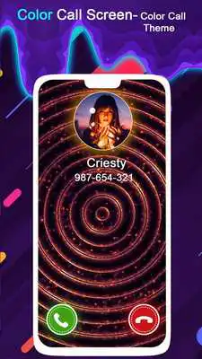 Play Color Call Screen - Color call Theme