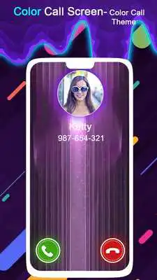 Play Color Call Screen - Color call Theme