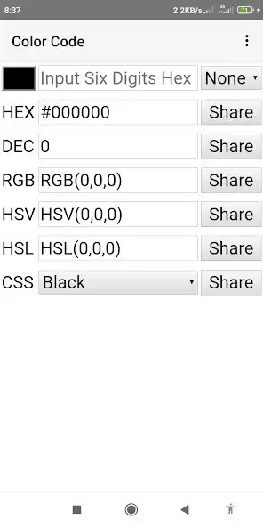 Play Color Code Picker : RGB HEX HS  and enjoy Color Code Picker : RGB HEX HS with UptoPlay