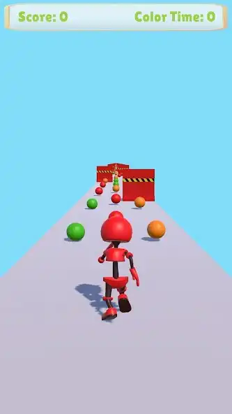 Play Color Collect Run as an online game Color Collect Run with UptoPlay
