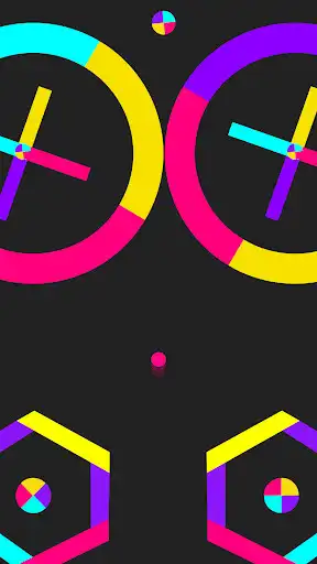 Play Color Cross: Color Games as an online game Color Cross: Color Games with UptoPlay