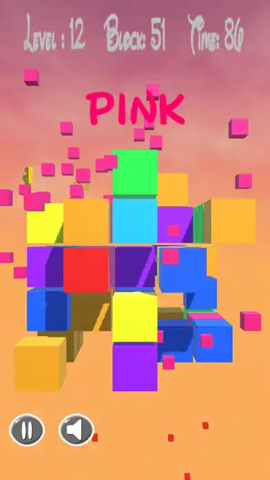 Play Color Cube Brick as an online game Color Cube Brick with UptoPlay