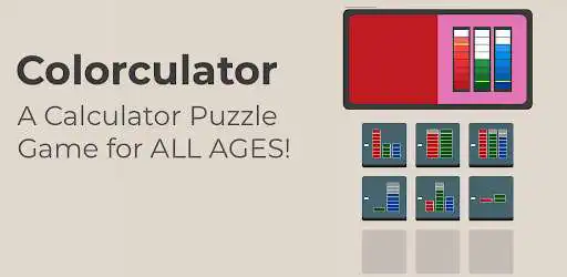 Play Colorculator: A Calculator Puzzle Game  and enjoy Colorculator: A Calculator Puzzle Game with UptoPlay