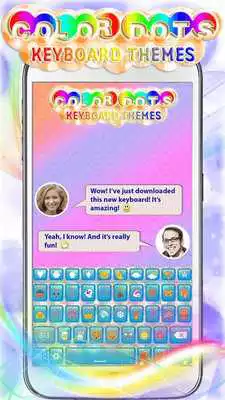 Play Color Dots Keyboard Themes