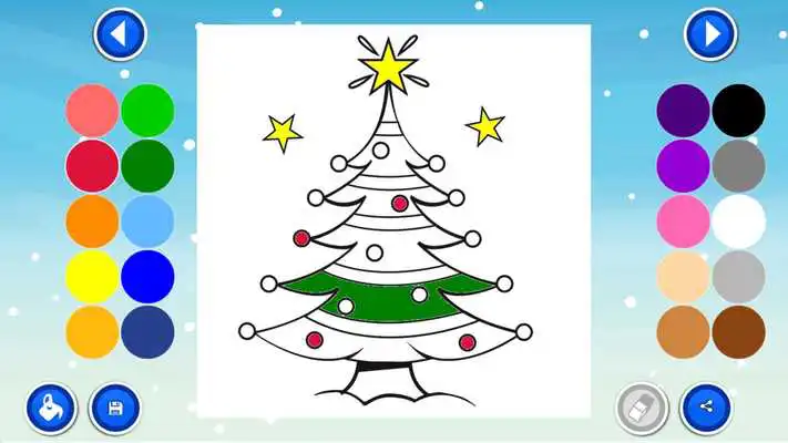 Play Colorear Arboles de Navidad