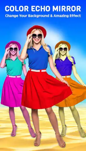 Play Color Echo Mirror Magic - Background Changer  and enjoy Color Echo Mirror Magic - Background Changer with UptoPlay