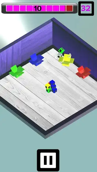 Play Colored Cubes - Colcubes as an online game Colored Cubes - Colcubes with UptoPlay