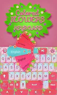 Play Colored Flowers Keyboard