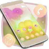 Free play online Colored Flowers Launcher APK