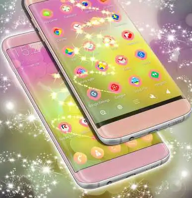 Play Colored Flowers Launcher