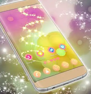 Play Colored Flowers Launcher