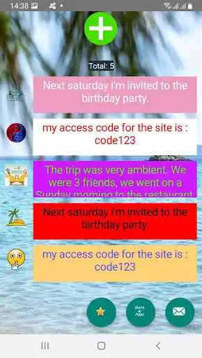 Play Colored Notepads With Images  and enjoy Colored Notepads With Images with UptoPlay
