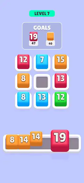 Play Colored Number Match as an online game Colored Number Match with UptoPlay
