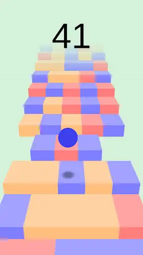 Play Colored Stairs as an online game Colored Stairs with UptoPlay