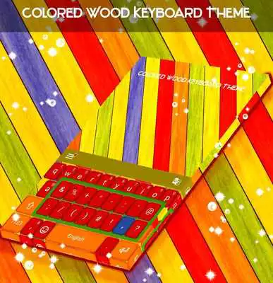 Play Colored Wood Keyboard Theme