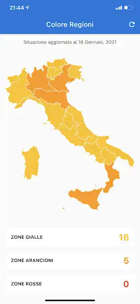 Play Colore Regioni Oggi  and enjoy Colore Regioni Oggi with UptoPlay