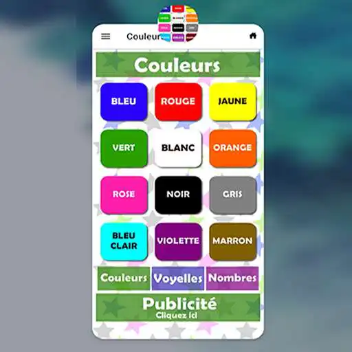 Play Colores, Vocales y Números en Español Francés APK