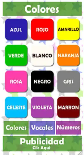 Play Colores, Vocales y Números en Español Francés and enjoy Colores, Vocales y Números en Español Francés with UptoPlay Play Colores, Vocales y Números en Español Francés and enjoy Colores, Vocales y Números en Español Francés with UptoPlay