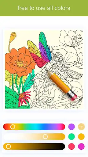 Play Color Feel - Coloring Book as an online game Color Feel - Coloring Book with UptoPlay