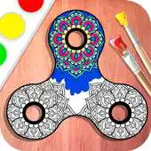 Free play online Color Fidget Spinner - Zen Mandala Book APK