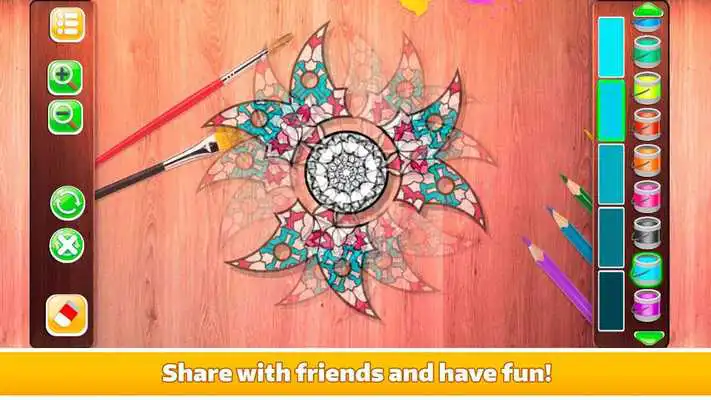 Play Color Fidget Spinner - Zen Mandala Book Play Color Fidget Spinner - Zen Mandala Book