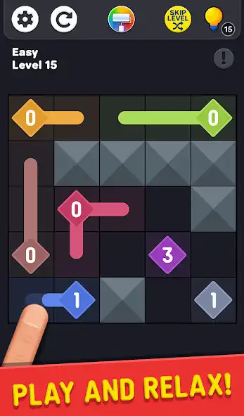 Play Color Fill Line - Block Puzzle  and enjoy Color Fill Line - Block Puzzle with UptoPlay