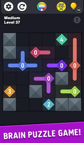 Play Color Fill Line - Block Puzzle as an online game Color Fill Line - Block Puzzle with UptoPlay
