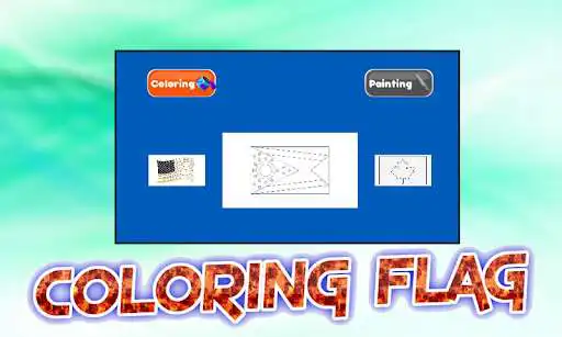 Play Color flag happy as an online game Color flag happy with UptoPlay
