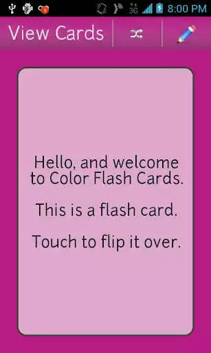 Play Color Flash Cards  and enjoy Color Flash Cards with UptoPlay