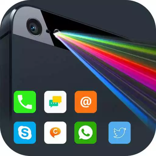 Free play online Color Flash Light Alert Call  APK