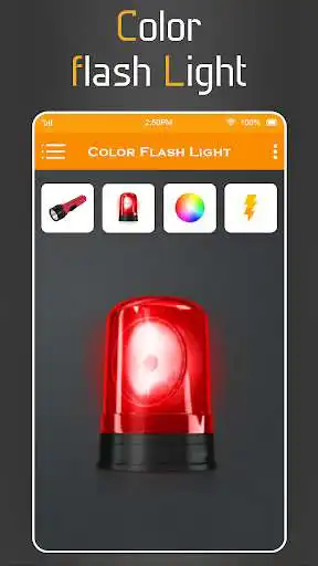 Play Color flash light : Torch LED Light as an online game Color flash light : Torch LED Light with UptoPlay