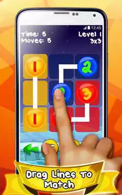 Play Color Flow Draw Line