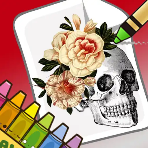 Play ColorFly - Skull ColorBook APK Play ColorFly - Skull ColorBook APK
