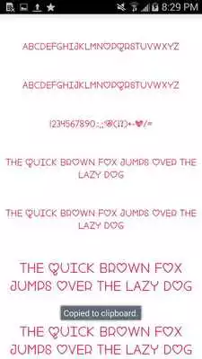 Play Color Fonts for FlipFont #3