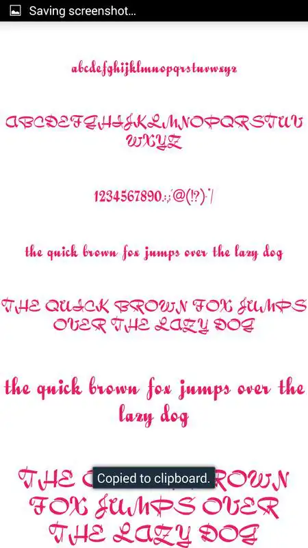 Play Color Fonts for FlipFont #5