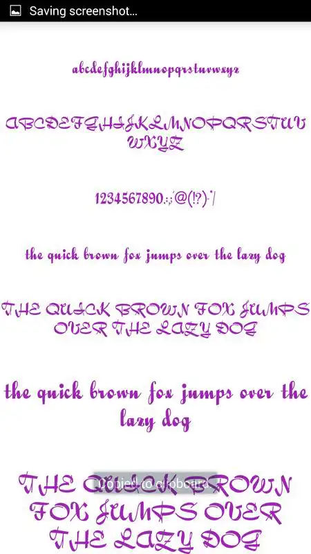 Play Color Fonts for FlipFont #5