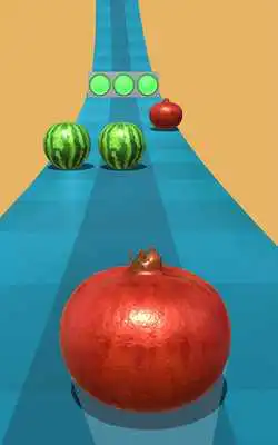Play Color Fruity Road Rush Play Color Fruity Road Rush
