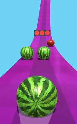 Play Color Fruity Road Rush Play Color Fruity Road Rush