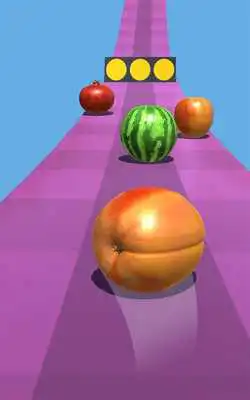 Play Color Fruity Road Rush Play Color Fruity Road Rush