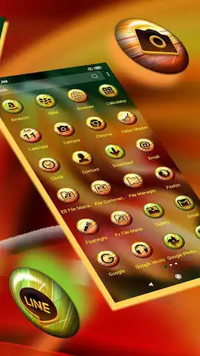 Play Colorful Art Launcher Theme as an online game Colorful Art Launcher Theme with UptoPlay