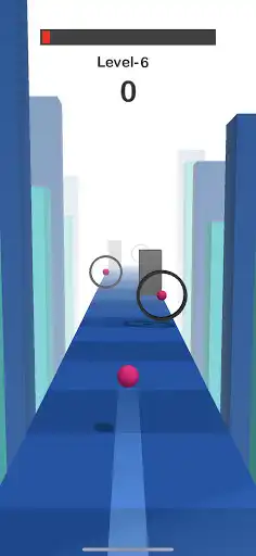 Play Colorful Ball : Dancing road as an online game Colorful Ball : Dancing road with UptoPlay