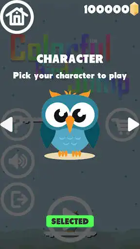 Play Colorful Bird Jump as an online game Colorful Bird Jump with UptoPlay