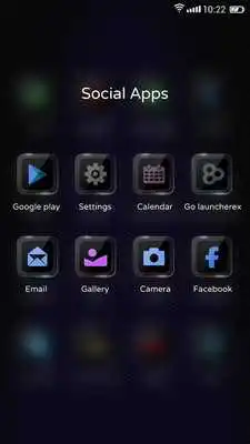 Play Colorful Black II GO Theme