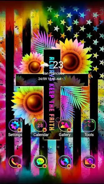 Play Colorful Bomb - Wallpaper as an online game Colorful Bomb - Wallpaper with UptoPlay