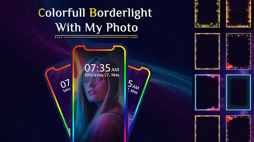 Play Colorful Border Light : Edge Video Live Wallpaper  and enjoy Colorful Border Light : Edge Video Live Wallpaper with UptoPlay