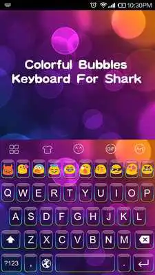 Play Colorful Bubble-Video Keyboard