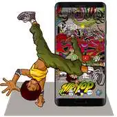 Free play online Colorful Cartoon Hiphop Theme APK