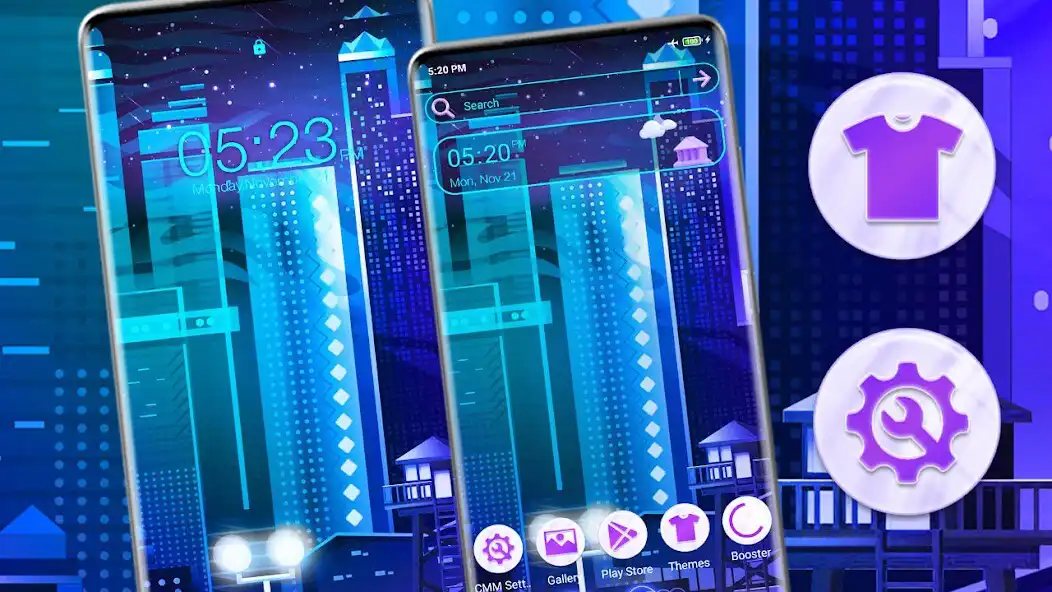 Play Colorful City Skyline Theme  and enjoy Colorful City Skyline Theme with UptoPlay
