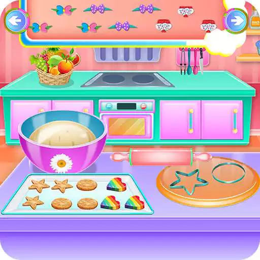 Free play online Colorful Cookies Cooking APK
