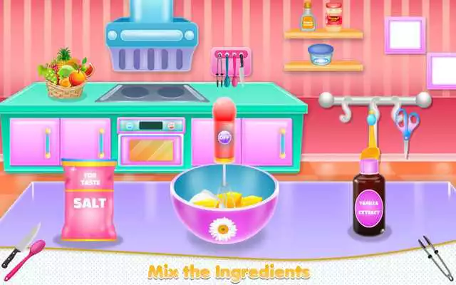Play Colorful Cookies Cooking